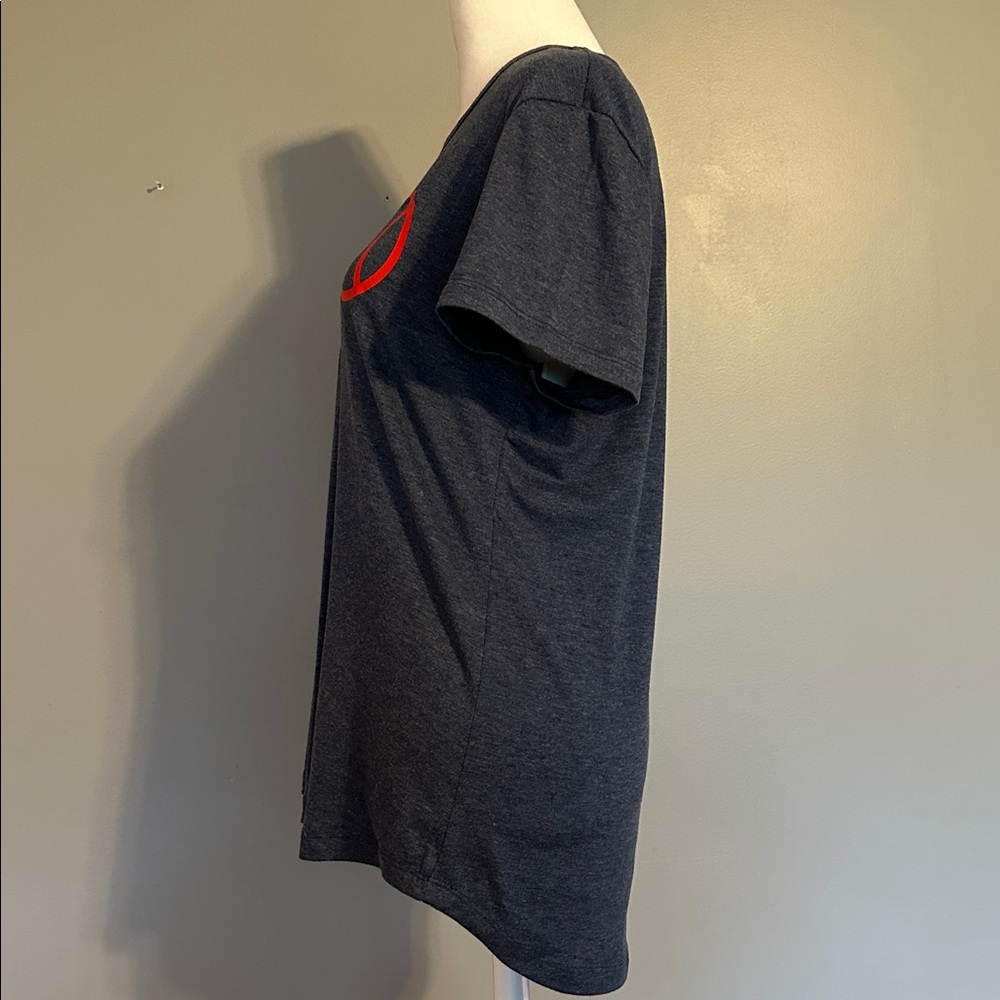Baseballism “Love Baseball” Tee Shirt in Navy Blue, Size Large - Picture 3 of 5